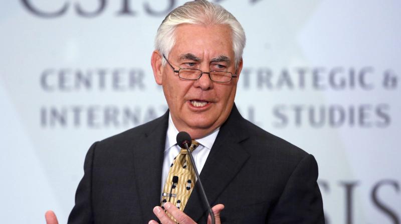 Secretary of State Rex Tillerson also said that states that use terror as an instrument of policy will only see their international reputation and standing diminish, in an apparent dig at Pakistan. (Photo: AP)
