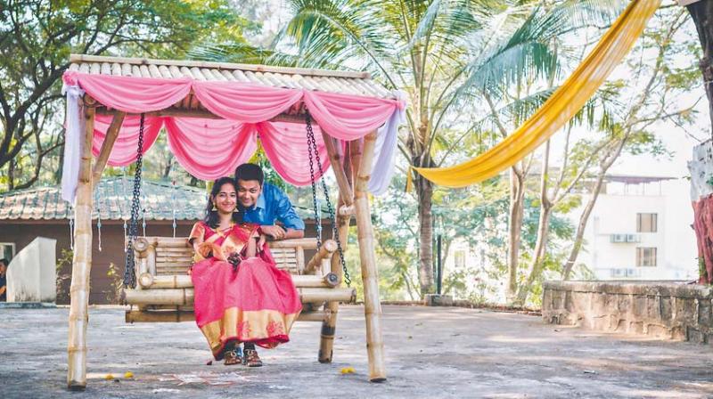 Knot so green: Mumbai-based couple Shasvathi Siva and Karthik Krishnan went viral with their animal-friendly, all-vegan marriage that completely did away with any dairy, silk, plastic, leather, flowers or energy wastage