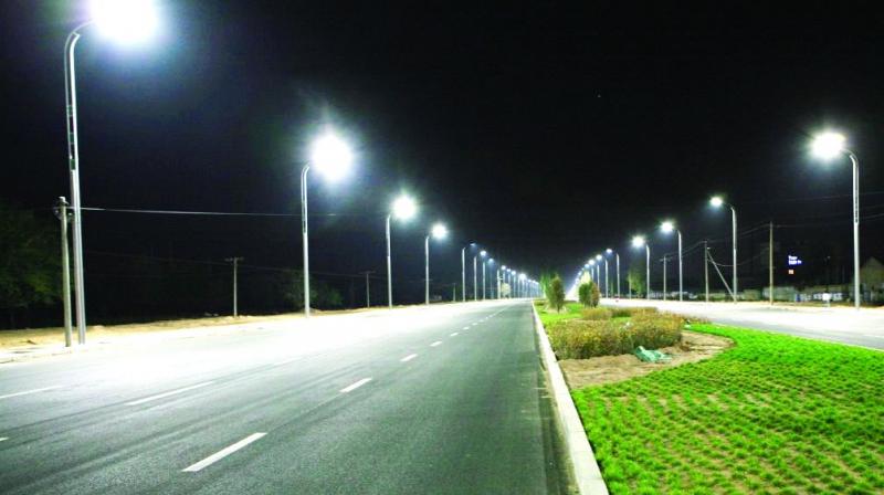 According to officials, about 40 per cent of LED streetlights are faulty or are facing  frequent repairs in central, south and west zones.