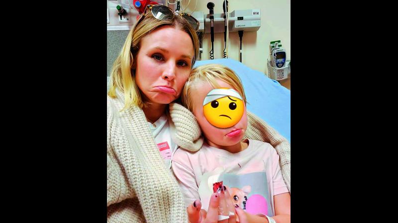 Kristen Bell shares emergency room tales