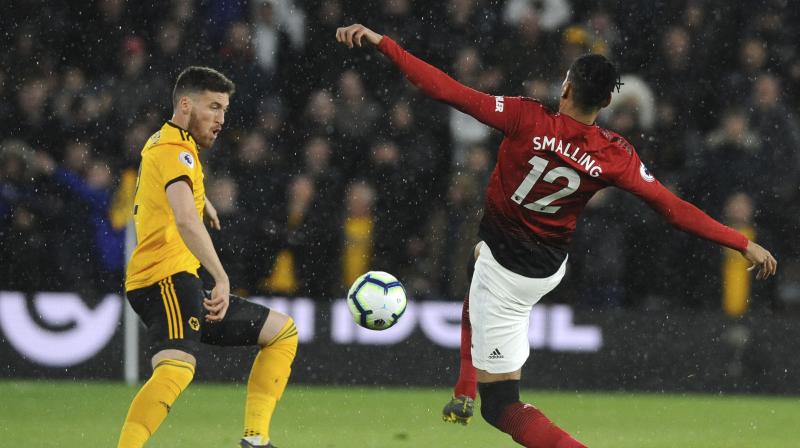 Premier League: United suffers 2-1 loss vs Wolverhampton after Smalling\s own goal