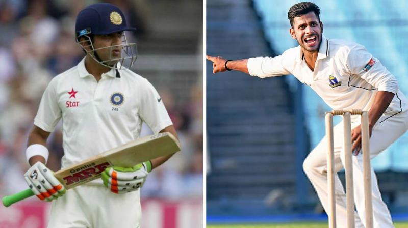 It was reported that Gautam Gambhir had spoken against former India cricket team captain Sourav Ganguly and Bengalis and that did not go down too well with Manoj Tiwary. (Photo: AFP / PTI)