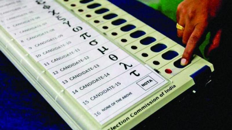 Visakhapatnam: EVM glitches hold up polling, anger voters