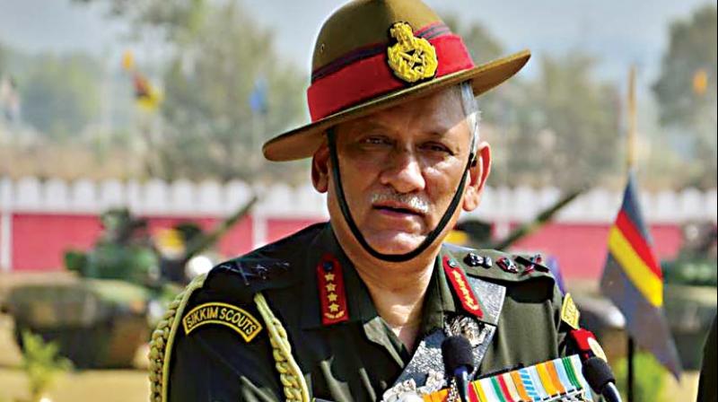 Pakistan may instigate violence in Kashmir: Army chief