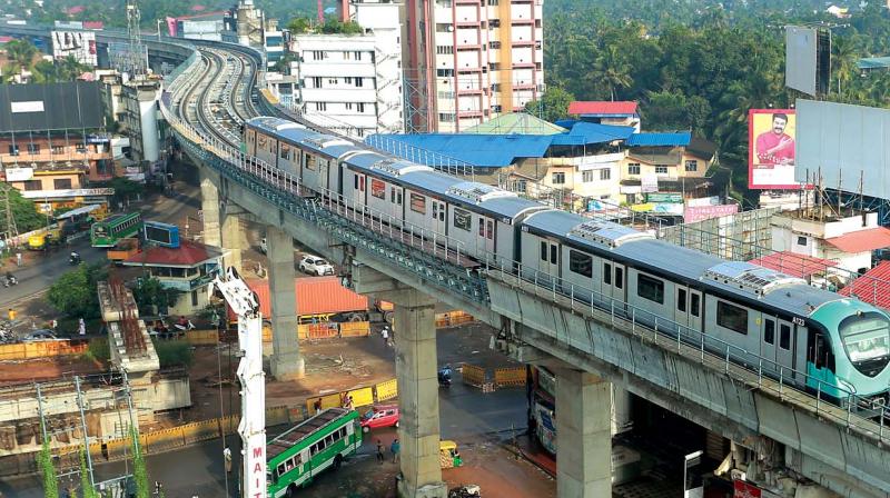 Kochi: Metro reaches Thykoodam