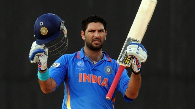 Yuvraj Singh is renowned for hitting six sixes in an over of Stuart Broad in the ICC T20 World Cup 2007 and he was awarded the Player of the Tournament in Indias 2011 50-over World Cup triumph. (Photo:AFP)