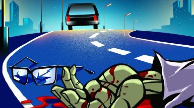 Hyderabad: Man hurt in mishap had helmet on tank