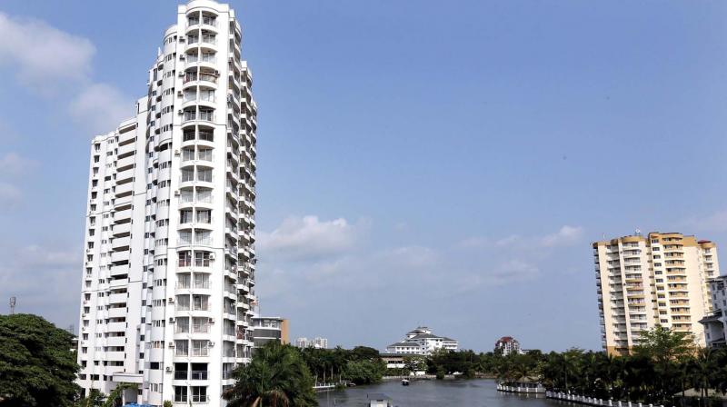 Axe on Kochi high-rises