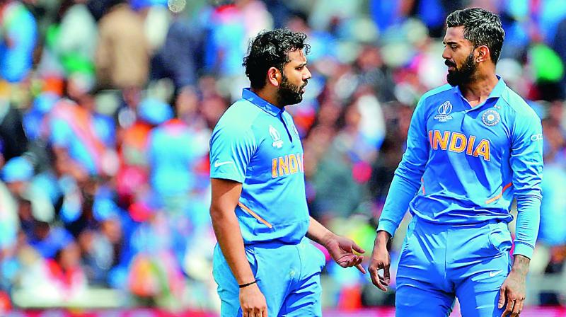 Rohit Sharma out to complete communication task