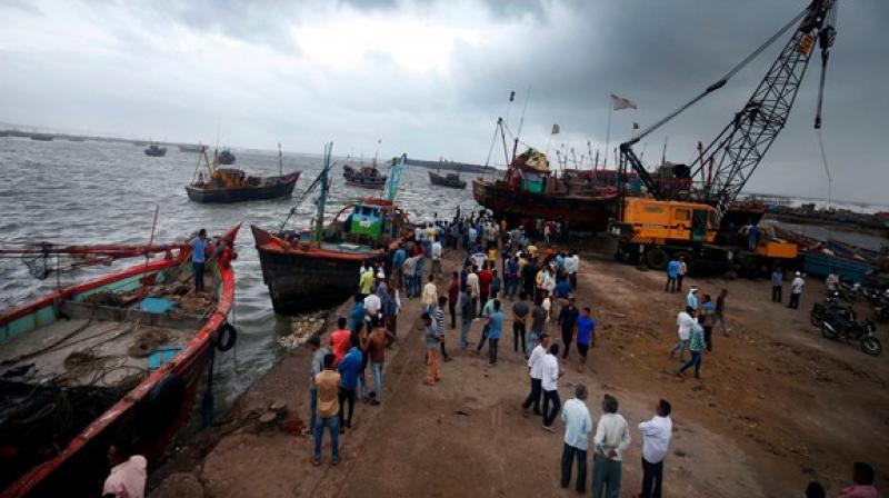 Two Pakistani boats seized in Gujarat\s Harami Nallah
