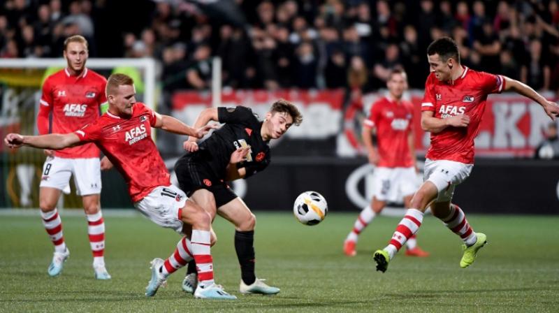 UEL 2019-20: Az Alkmaar hold Manchester United tied at 0-0