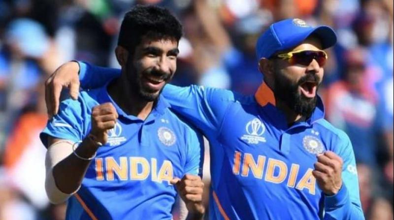 India skipper Virat Kohli and pace sensation Jasprit Bumrah on Thursday maintained their numero uno status in the latest ICC mens ODI player rankings. (Photo:AFP)