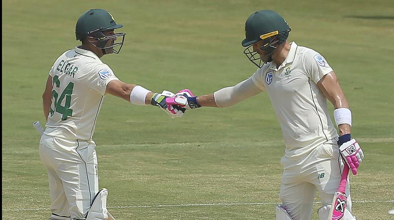 IND vs SA 1st Test: Dean Elgar, Faf Du Plessis help Proteas stay in game
