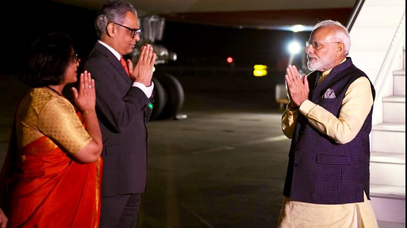 PM Modi arrives in New York for 74th UN General Assembly session