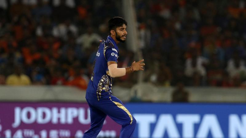 Markande has been the find for defending champions MI this Indian Premier League (IPL) season and has bowled well in all games after making a fantastic debut picking three wickets. (Photo: BCCI)