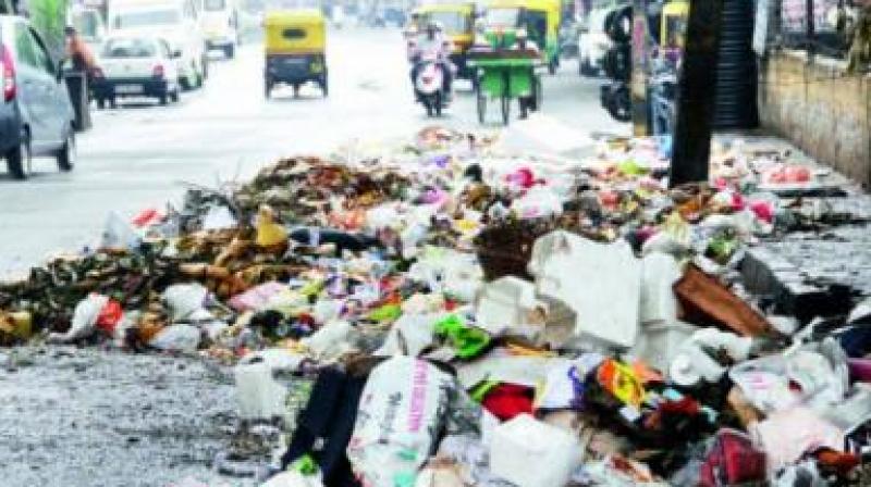 Fevers on rise due to garbage pile-up