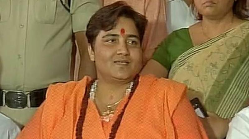 2008 Malegaon blast accused Sadhvi Pragya Singh Thakur. (Photo: Twitter | ANI)