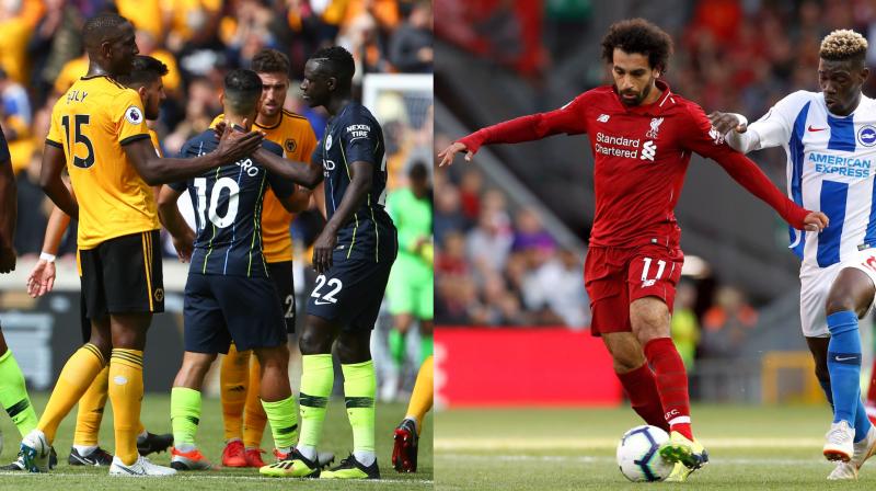 Manchester City contributed more evidence why the technology is needed. It came at the cost of dropping two points early in its title defense while Mohamed Salahs goal sealed Liverpools 1-0 win against Brighton. (Photo: AFP / AP)