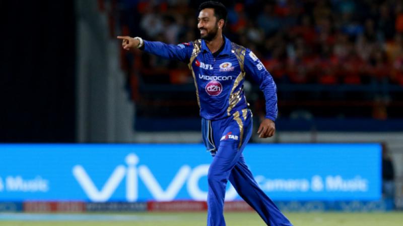 Krunal Pandya on Saturday became the costliest uncapped buy in IPL history, going for a whopping Rs 8.8 crore to Mumbai Indians as rookie players, both Indian and overseas, turned overnight millionaires in the auction here.(Photo: BCCI)