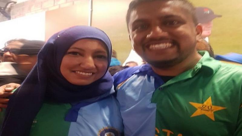 This couple re-defines true meaning of cricket amid intense rivarly in Ind-Pak match