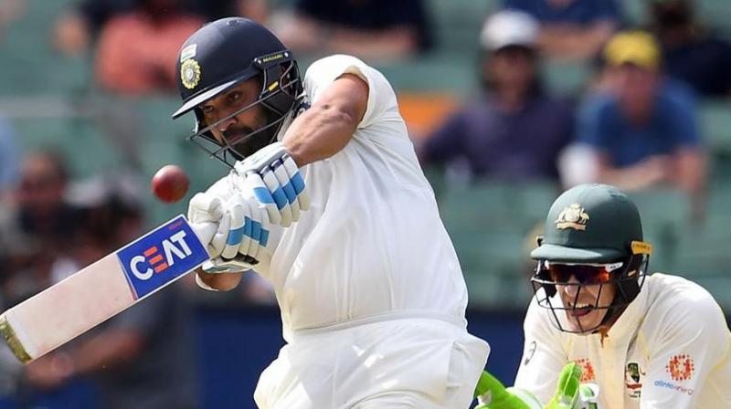 Rohit Sharma, who recently amassed 648 runs in the 2019 World Cup, may well be the best hitter of the white ball, but the same cant be said, when it comes to the longest format of the game. (Photo:AFP)