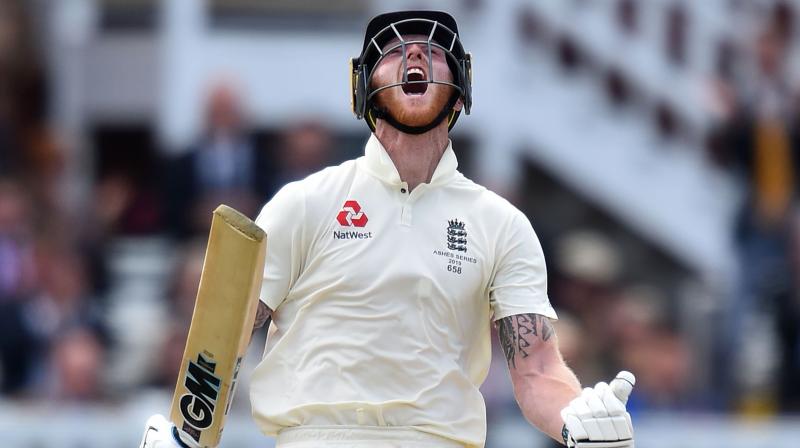 All-rounder Ben Stokes unbeaten 135 at Headingley on Sunday helped the hosts chase down a record target of 359 in dramatic fashion and level the five-match series at 1-1. (Photo:AFP)