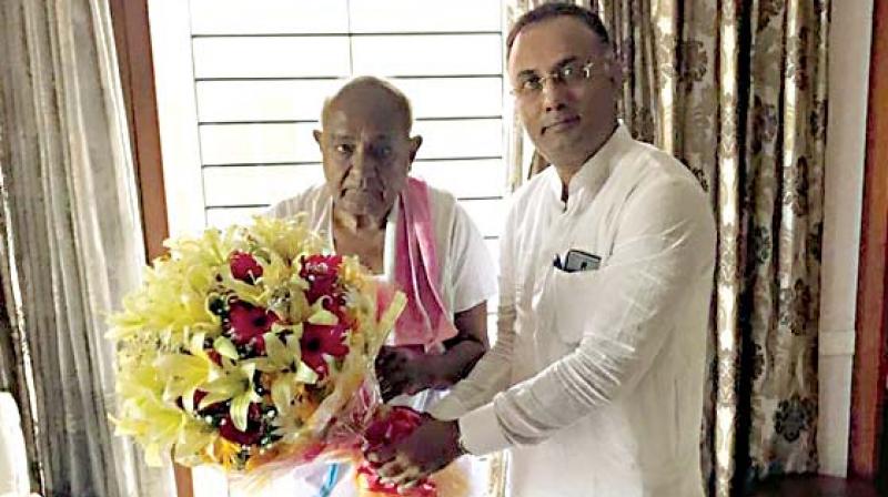 Cong wants Deve Gowda to contest from Bengaluru North: Dinesh Gundurao