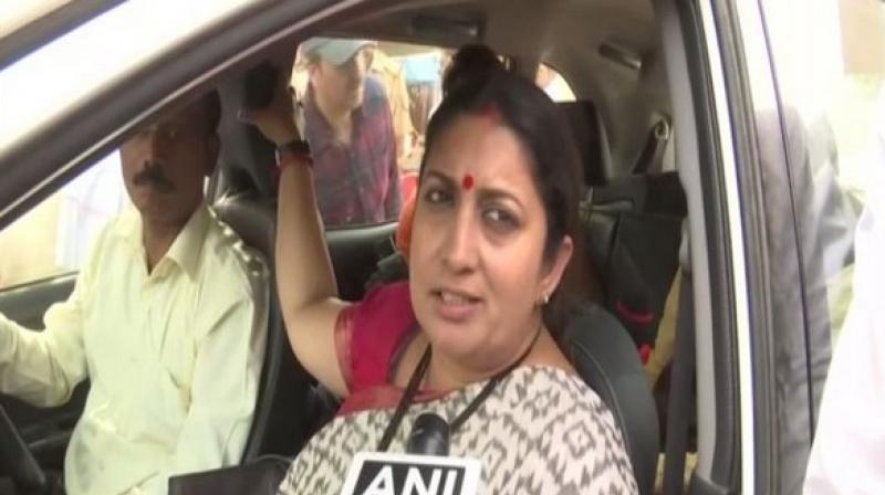 Congress is fighting a battle to lose: Smriti Irani