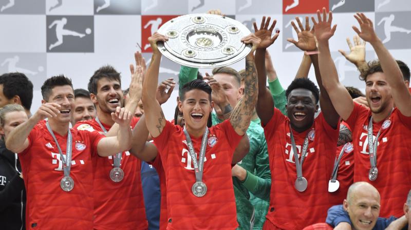 Bundesliga: Bayern crushes Eintracht Frankfurt 5-1 to lift title for record 7 times