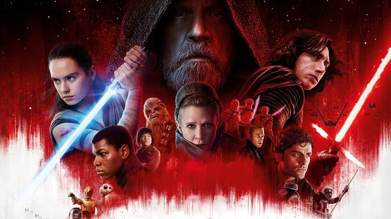 Star Wars:The Last Jedi poster.