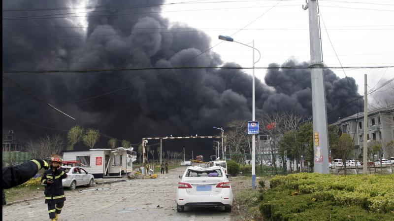 Death toll climbs to 64 in one of China\s worst industrial blasts in years