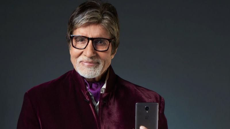 (Amitabh Bachchan in OnePlus ad)