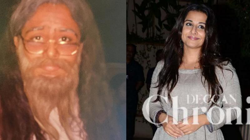 Vidya Balan shares this unrecognisable throwback picture of hers from her first ever play. (Pic: Instagram/balanvidya)