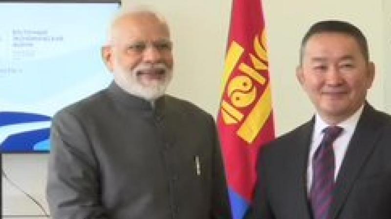 Mongolian President arrives in India to boost ties