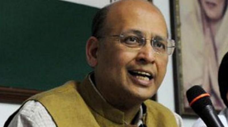 Slightest delay not an option: Abhishek Singhvi on appointment of new Cong chief