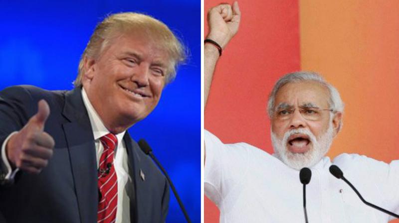 US President elect Donald Trump and Prime Minister Narendra Modi (Photo: PTI)