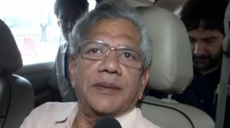 On August 28, the Supreme Court had allowed Yechury to visit Jammu and Kashmir and meet his party leader and former MLA, Tarigami.  (Photo: ANI)