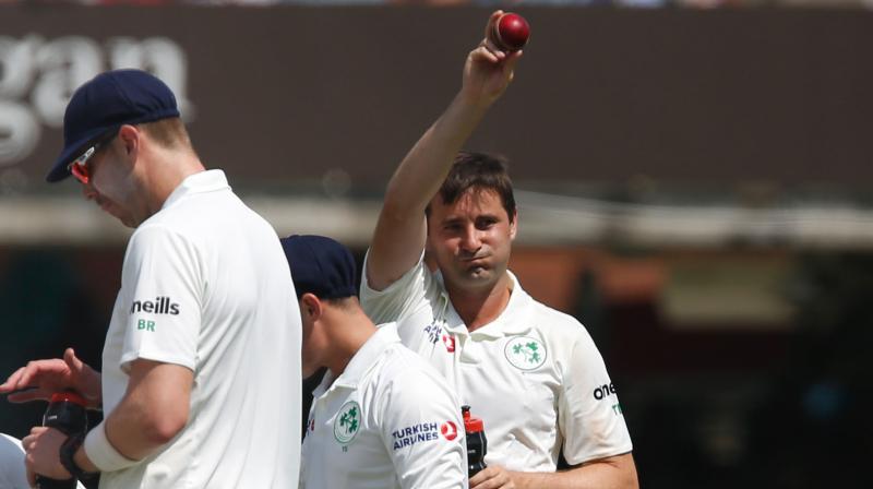 England trail Ireland by 122 runs as day one ends