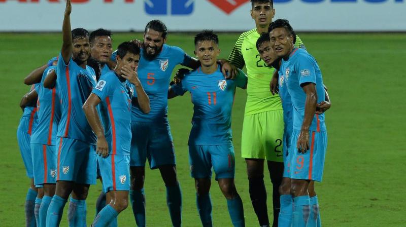 India drop two places to 103 in FIFA rankings
