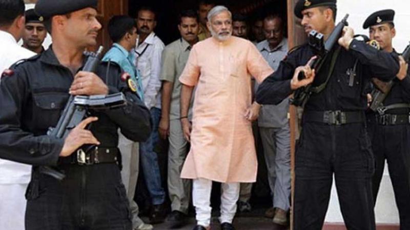 All-time high threat to PM Modi: Even ministers, officers can't