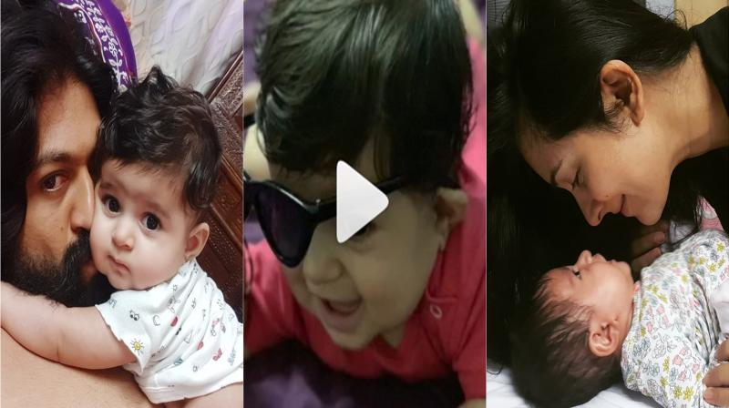 Kannada star Yash and Radhika Pandit to be parents for second time; watch video