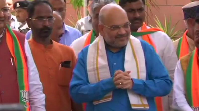 Amit Shah to meet BJP national office bearers, party state-heads underways