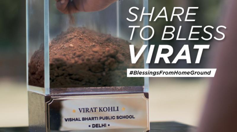 Virat Kohliâ€™s school sends soil to England as blessing; Twitter reacts