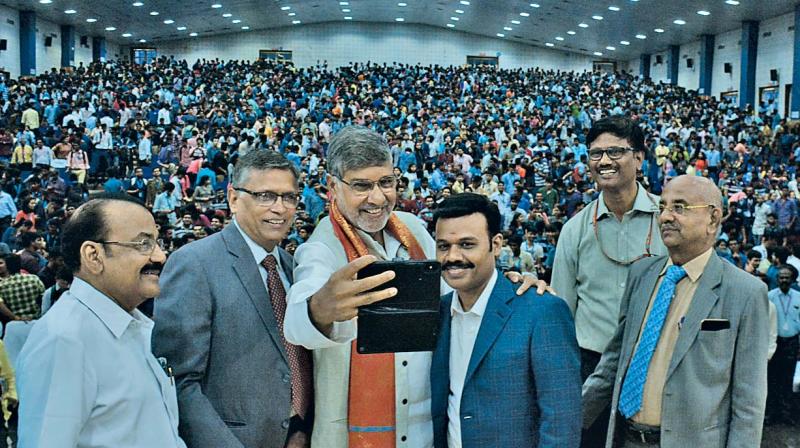 Chennai: No voice is greater than voice of youth, says Satyarthi