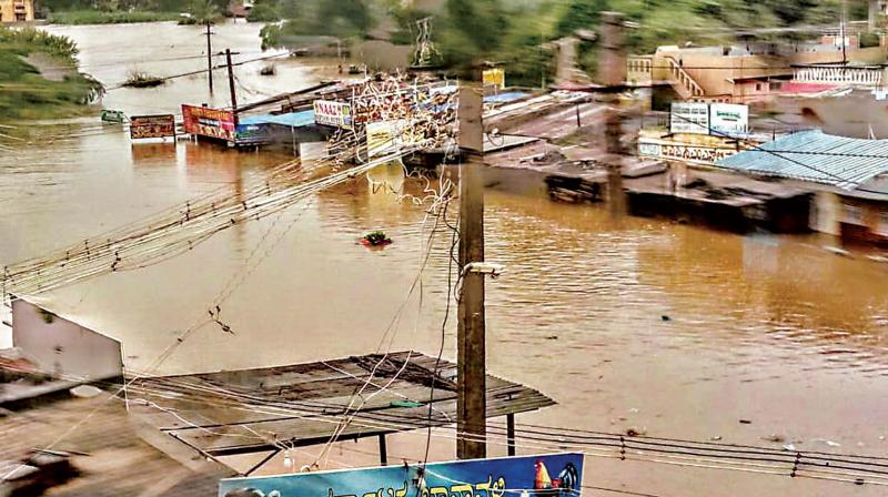 Under attack, B S Yediyurappa arrives in Belagavi to visit flood-hit areas