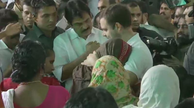 Rahul calls PM, urges support for his flood-hit Kerala constituency