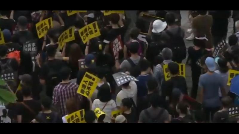Watch: Largest rally in weeks, 1.7 million protesters throng Hong Kong streets