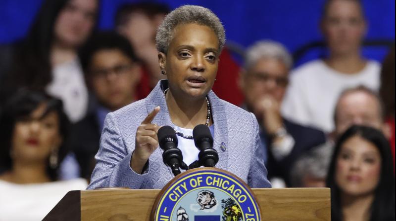 Chicago swears in first black woman as mayor; big reforms planned