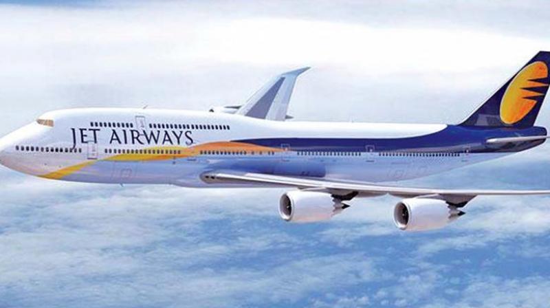 Jet Airways stock ended the day at Rs 604.35, down 1.55 per cent from the previous close on BSE.