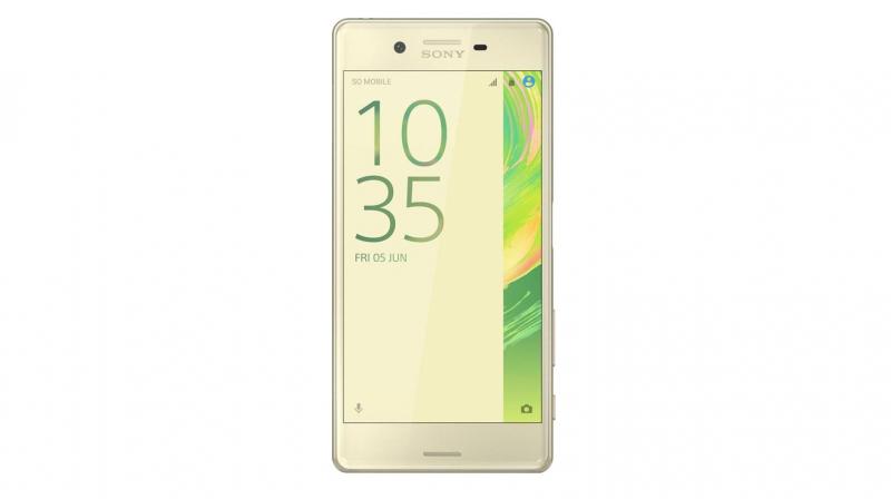 Sony Xperia X Lime Gold variant 